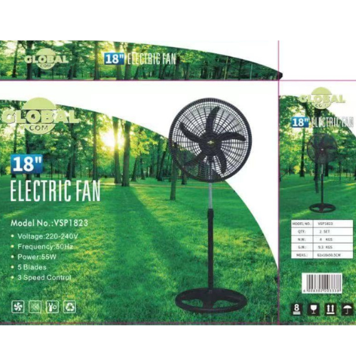 Ventilateur surpied Global com 18 pouces vsp1823