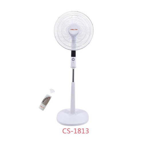 Ventilateur surpied coral star avec commande cs1813