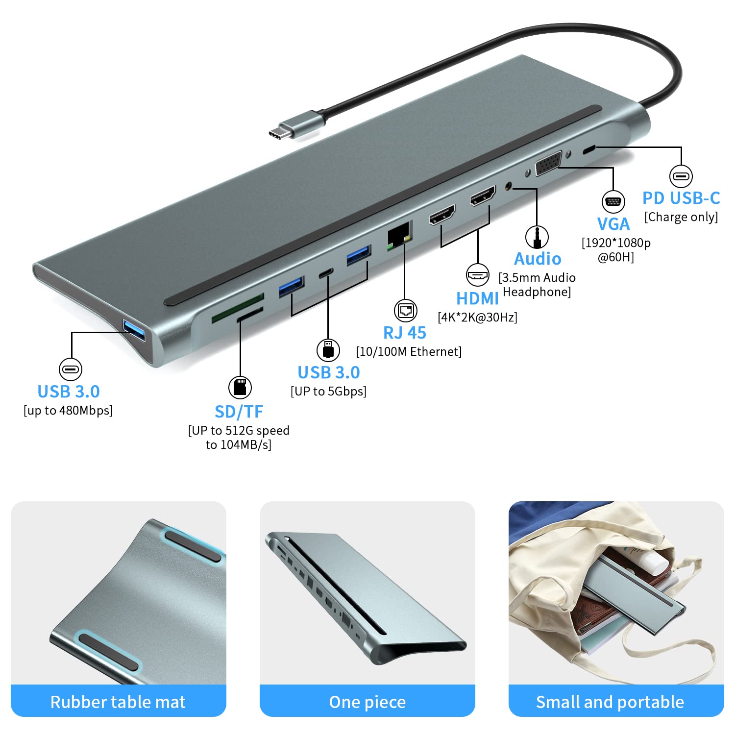 ADAPTER TYPE C 12IN 1 ORIGINAL