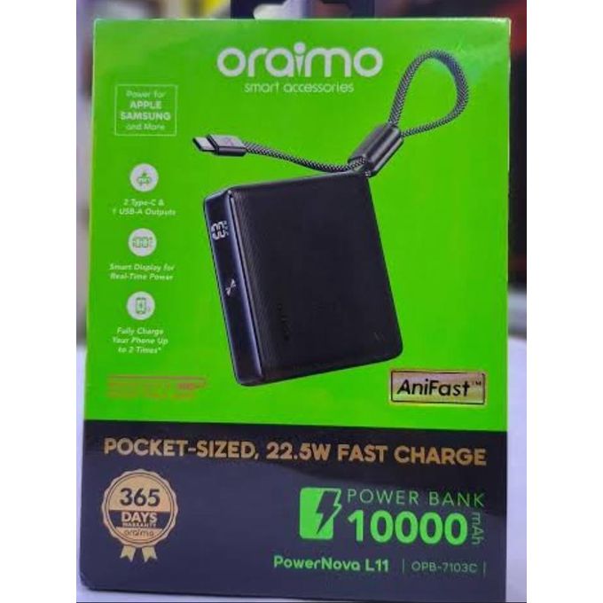 POWER BANK ORAIMO 10000 MAH
